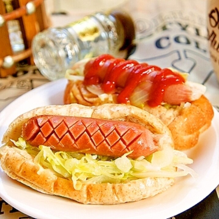 5分で出来る♪フレドレであっという間にホットドッグ